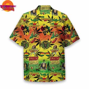 Premium Bob Marley The King Of Reggae Hawaiian Shirt 2