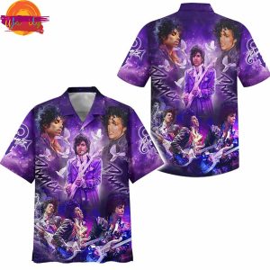 Prince Purple Hawaiian Shirt 1