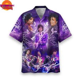 Prince Purple Hawaiian Shirt 2