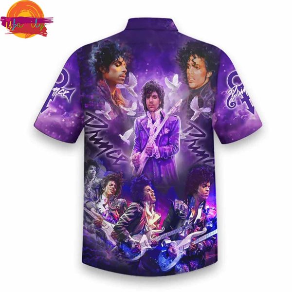 Prince Purple Hawaiian Shirt