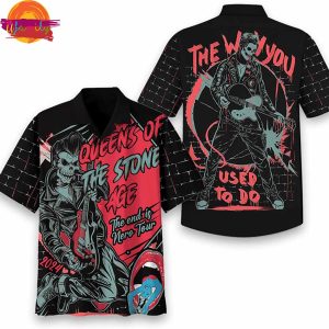Queens Of The Stone Age The End Is Nero World Tour Hawaiian Shirt