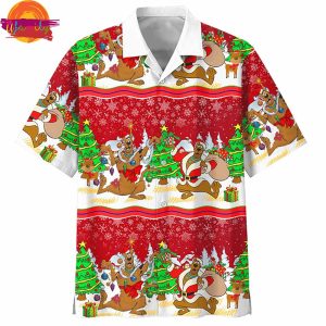 Scooby Doo Christmas Hawaiian Shirt