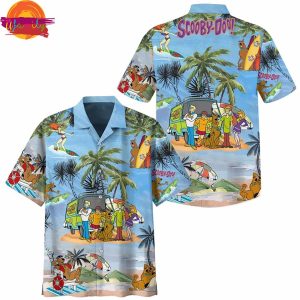 Scooby Doo Summer Beach Vacation Hawaiian Shirt