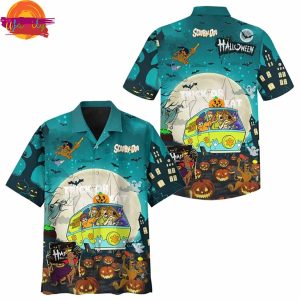 Scooby Doo Trick Or Treat Halloween Hawaiian Shirt 1