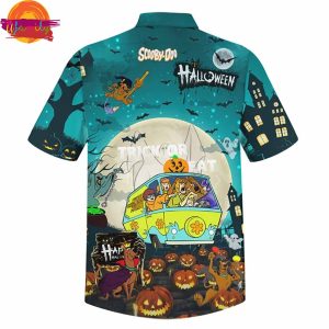 Scooby Doo Trick Or Treat Halloween Hawaiian Shirt 2