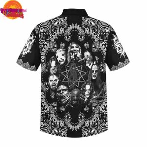 Slipknot Pattern Hawaiian Shirt 2