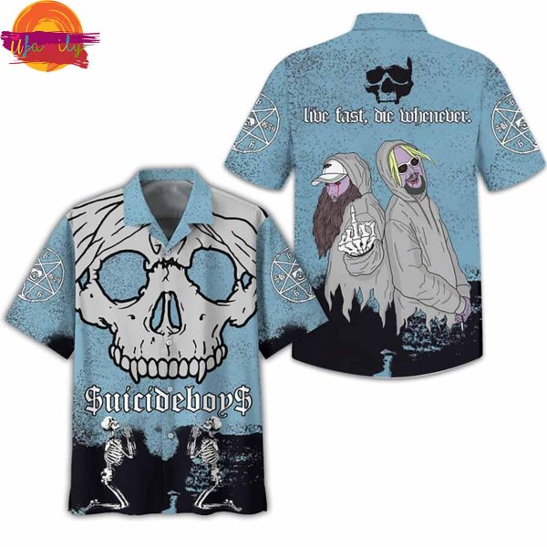 Suicideboys Skull Hawaiian Shirt