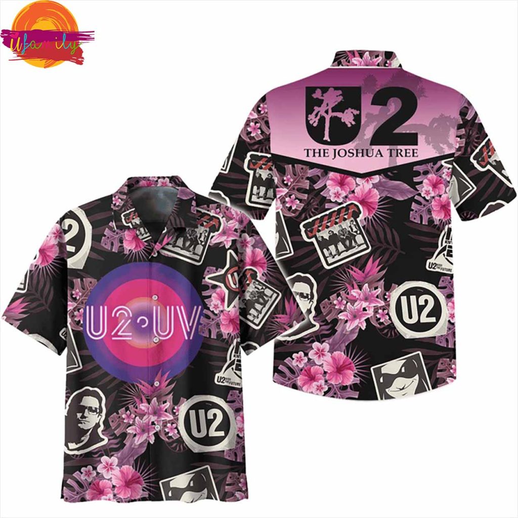 U2 UV The Joshua Tree Tour 2024 Hawaiian Shirt