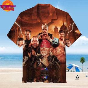 WWE Hulk Hogan Poster Movie Hawaiian Shirt