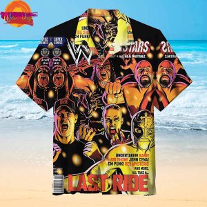 WWE Superstar Last Ride Hawaiian Shirt