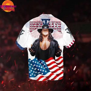 WWE The Undertaker Independence Day Hawaiian Shirt 2