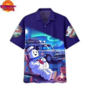 Who You Gonna Call Ice GhostBusters Hawaiian Shirt 2