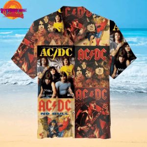 ACDC Hawaiian Shirt Style