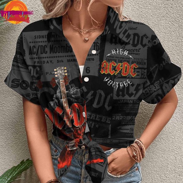 ACDC Highway To Hell Hawaiian Shirt