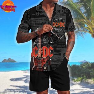 ACDC Highway To Hell Hawaiian Shirt 3