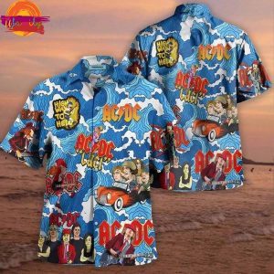 ACDC Highway To Hell Hawaiian Shirt Gift For Fan