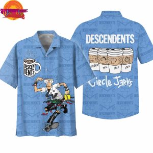 Descendents Circle Jerks Hawaiian Shirt 1