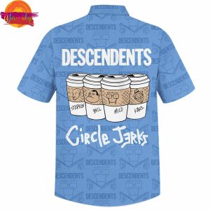 Descendents Circle Jerks Hawaiian Shirt 3