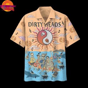 Dirty Heads Skeleton Hawaiian Shirt
