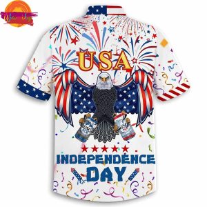 Eagle Usa Independence Day Hawaiian Shirt Style 1