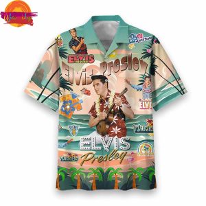 Elvis Presley Aloha State Hawaiian Shirt 4