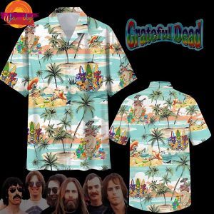 Grateful Dead Tropical Island Hawaiian Shirt 1