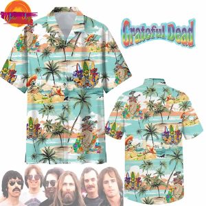 Grateful Dead Tropical Island Hawaiian Shirt 4
