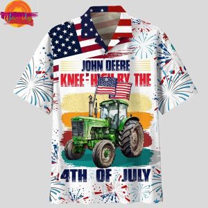 John Deere 4th Of July Independence day Hawaiian Shirt 1