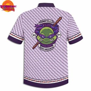 Ninja Turtles Donatello Does Machines Hawaiian Shirt