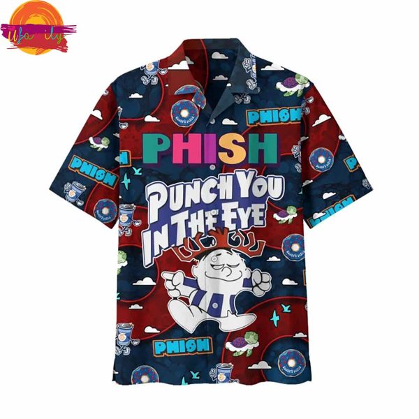 Phish Punch You In The Eye Hawaiian Shirt