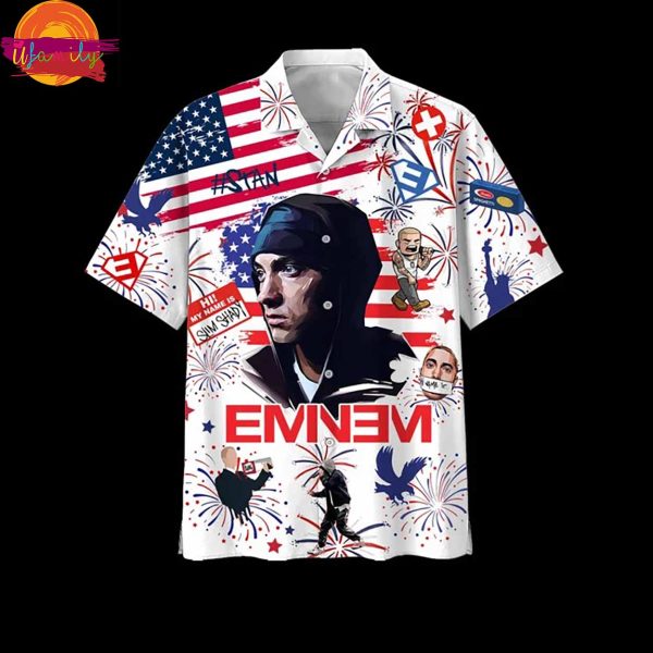 4th Of July Eminem The Real Slim Shady Hawaiian Shirt