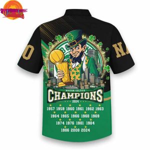 Boston Celtics Champions 2024 Hawaiian Shirt