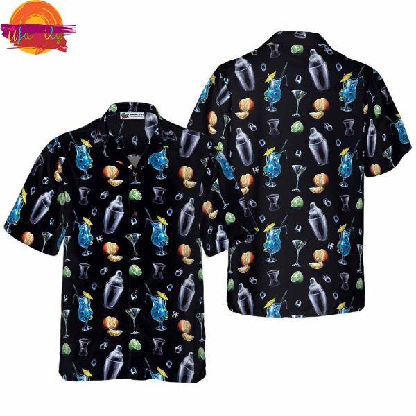 Cocktail Party Bartender Hawaiian Shirt For Fans