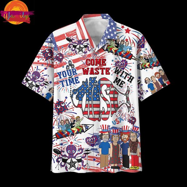 Custom 4th Of July Phish USA Hawaiian Shirt