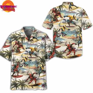 Deadpool Wolverine Island Hawaiian Shirt Style