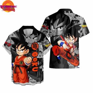 Dragon Ball Son Goku Kid Manga Anime Hawaiian Shirt