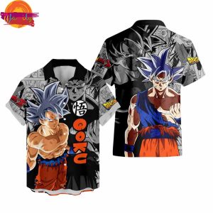 Dragon Ball Z Son Goku Ultra Instinct Hawaiian Shirt Style