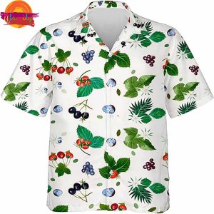 Fruit Blackberry Strawberry And Raspberry Hawaiian Shirt 1