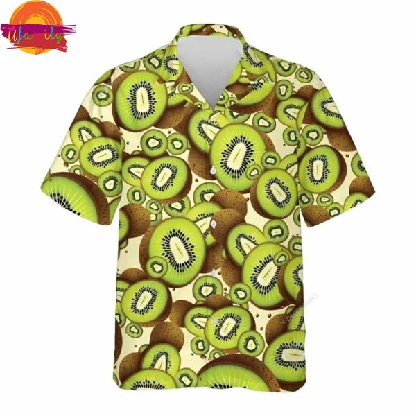 Fruit Kiwi Pattern Hawaiian Shirt