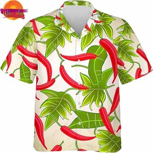 Fruit Red Chili Hawaiian Shirt 1