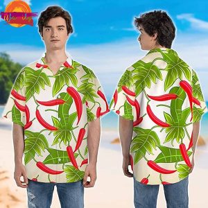 Fruit Red Chili Hawaiian Shirt