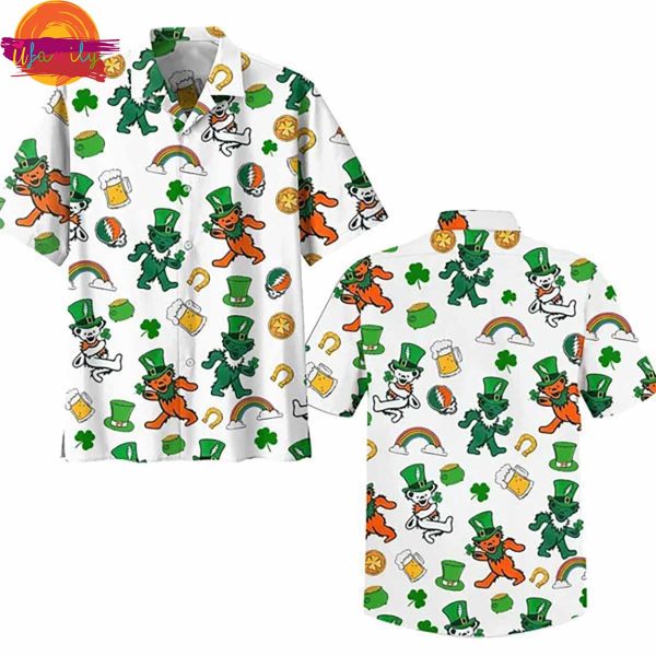 Grateful Dead Happy St Patrick’s Day Hawaiian Shirt