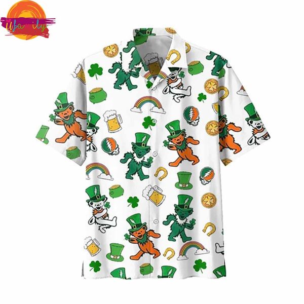 Grateful Dead Happy St Patrick’s Day Hawaiian Shirt