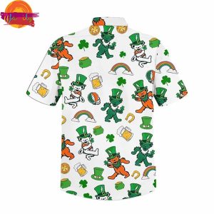 Grateful Dead Happy St Patricks Day Hawaiian Shirt 3