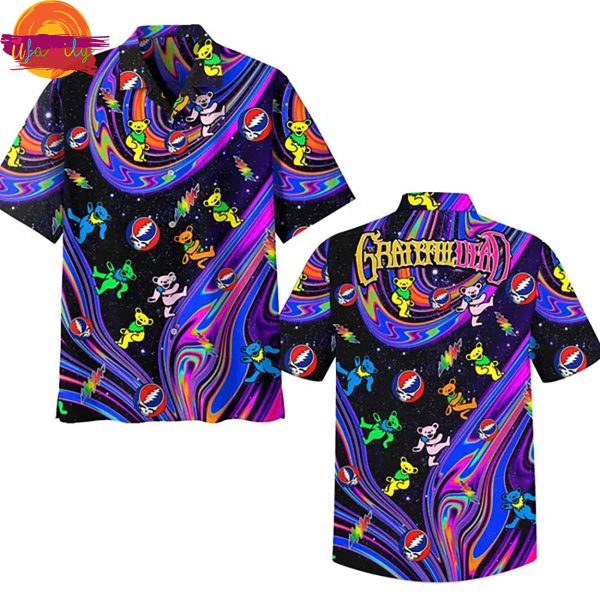 Grateful Dead Hippie Universe Hawaiian Shirt