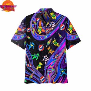 Grateful Dead Hippie Universe Hawaiian Shirt 3