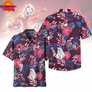 Hazbin Hotel Characters Hawaiian Shirt