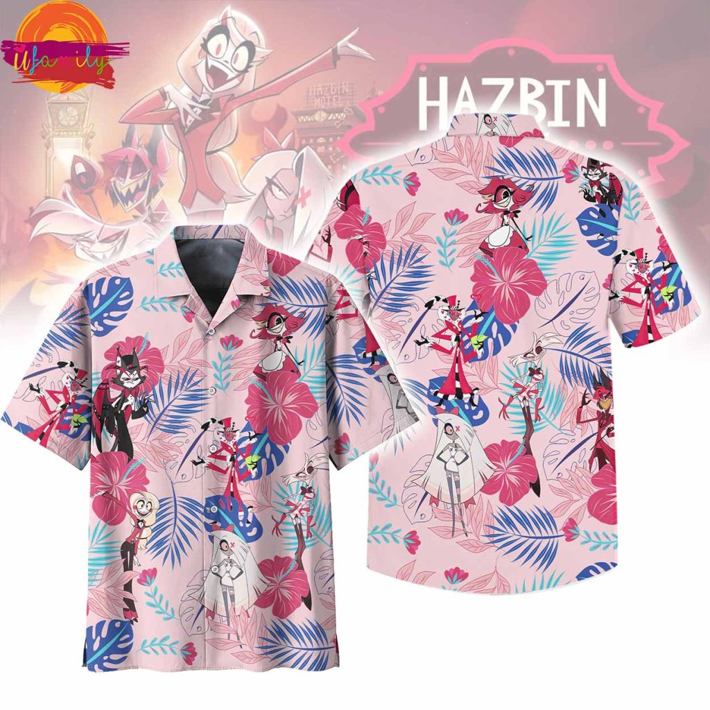 Hazbin Hotel Characters Summer Hawaiian Shirt