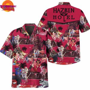 Hazbin Hotel TV Series Characters Hawaiian Shirt Style 1