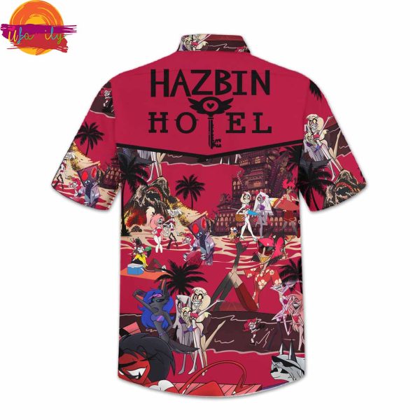 Hazbin Hotel TV Series Characters Hawaiian Shirt Style